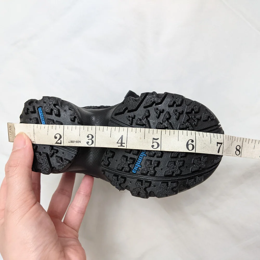 NWT Columbia Black Insulated Rope Tow III Winter Boots For Toddlers Size 8